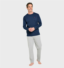 Farah Long Sleeve Jersey PJ Lounge Set - MC187